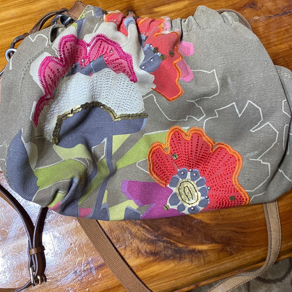 Fossil hobo tote bag great condition